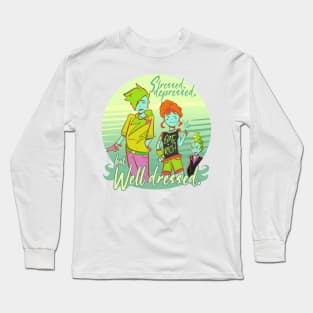 Stressed, depressed but well dressed. Long Sleeve T-Shirt